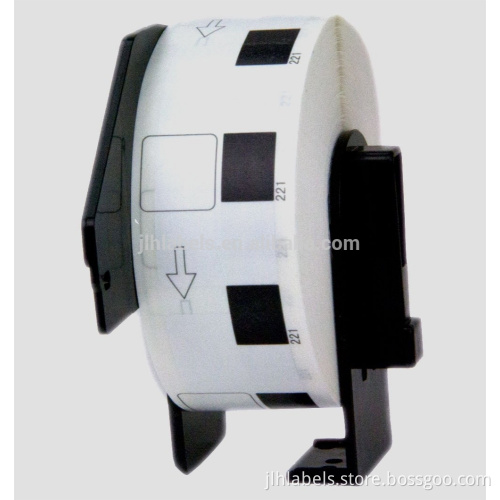 Brother Compatible DK1221 Die-Cut 0.9" x 0.9" Square Labels ,1000 labels/roll